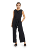 CARTOON Jumpsuit mit Bindegürtel in Schwarz