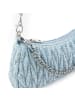 Seidenfelt Floro Schultertasche 45 cm sea blue