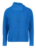 Betty Barclay Grobstrick-Pullover mit hohem Kragen in mittelblau