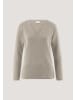 Hessnatur Hessnatur Strick Pullover Regular aus reiner Bio-Baumwolle in taupe
