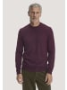 Hessnatur Hessnatur Pullover Regular aus reiner Bio-Merinowolle in bordeauxrot