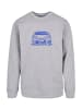 F4NT4STIC Sweatshirt Retro Car Japanese Streetstyle in grau meliert