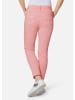 GOLDNER Schmale Stretchhose BELLA in lachsrosa