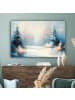 MuchoWow Leinwand bilder Winterwald (BxH)