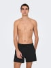 ONLY & SONS Badeshorts in Black