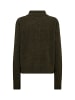 Mos Mosh Strickjacke MMMape in oliv - 0001