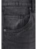 Urban Classics Jeans Shorts in black washed