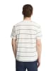 Polo Club T-Shirt HONSHU TWILL PATCH in Ecru-Navyblau