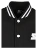 STARTER College Jacket in black/white