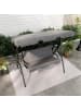 COSTWAY 3-Sitzer Hollywoodschaukel in Grau