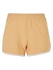 Urban Classics Hotpants in paleorange/whitesand