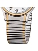 Regent Analog-Armbanduhr Regent Zugarmband silber, gold mittel (ca. 36mm)