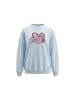 myMo Women Sweatshirt in Light Blue
