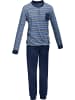 REDBEST Single-Jersey Schlafanzug in hellblau
