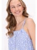 myMo Women Dress in blue white