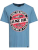 King Kerosin T-Shirt "T Shirt - Garage Built" in Blau