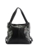 Florence Florence Schultertasche, Henkeltasche, Shopper Leder schwarz ca. 40cm