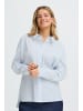 Fransa Hemd langarm FRZASHIRT Loose fit in CASHMERE BLUE  WHITE STRIPE