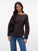 Vero Moda Popelin Hemd in Chocolate Torte