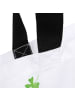 Mr. & Mrs. Panda Strandtasche Hummeln Kleeblatt mit Spruch in Weiß