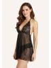 LINGADORE Chemise Schwarz