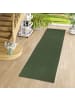 Snapstyle Luxus Läufer Hochflor Shaggy Teppich Velvet in Groen