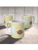 Mr. & Mrs. Panda Kindertasse Milch Keks ohne Spruch in Gelb Pastell
