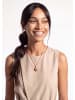 PURELEI Kette Sun Rosenquarz Gold