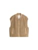 Marc O'Polo Teddy-Weste regular in Soft Mocca