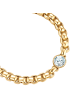 Yokoamii Armband aus Messing mit Zirkonia in gelbgold