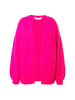 Studio Untold Strickjacke in neon pink