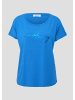 s.Oliver T-Shirt ärmellos in Blau