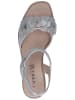 Caprice Sandalen Silber