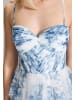 HEY KYLA Kleid in blau weiß - 0001