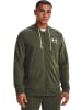 Under Armour Hoodie "Rival" in Grün