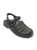 Brasileras Sandalen "Skipy" in Schwarz