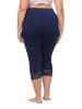 Ulla Popken Caprihose in navy