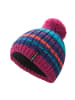 Trollkids Bommelmütze Hafjell in bright berry