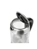 Adler Europe AD 1247 Digitaler Wasserkocher 1,7 L - 2200 W mit Chlorentfernungsfunktion in Silber, Schwarz