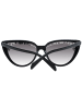 Pucci Frauen Sonnenbrille Katzenauge Schwarz