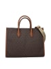 Michael Kors Braun Stoff Handtasche