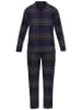 Tom Tailor Pyjama Rhodos in braun-dunkel-Karo