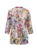 GOLDNER Kurzgröße:  Printshirt mit floralem Muster in bunt / gemustert