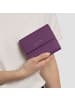 Lazarotti Bologna Leather Geldbörse Leder 12 cm in purple