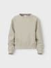 name it 2er-SET Weicher Velours Longsleeve Rundhals Langarmshirt in Sand