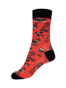 King Kerosin King Kerosin Socken Rock 'n' Roll in rot