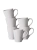 6er Set Henkelbecher Banda in Weiß 315 ml