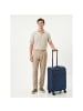 D&N Travel Line 9804 4 Rollen Trolley M 68 cm mit Dehnfalte dark blue