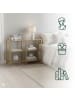 relaxdays Konsolentisch in Gold - (B)100 x (H)73 x (T)30 cm