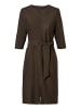 Mart Visser Ziana Lurex-Kleid Braun